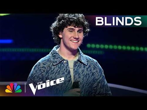 20-Year-Old Hits Note Coaches Fight Over | The Voice Blind Auditions | NBC