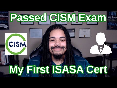 Passed CISM exam | Resources and Tips.