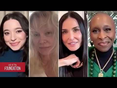 Mikey Madison, Pamela Anderson, Demi Moore and Cynthia Erivo I SAG Awards Conversations 2025