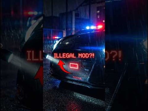 The $20,000 Car Mod That Can Get You ARRESTED