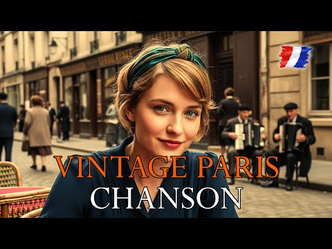 Vintage French Chanson 🎼 A Romantic Musical Journey Inspired by the Piaf Era and Parisian Jazz
