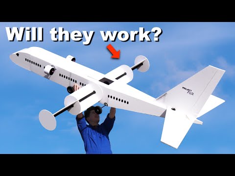 Giant Magnus Effect Plane