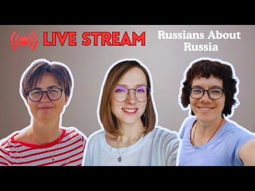 Our first livestreamπ«£ Q&A about culture, traveling, traditions, food, and history π·πΊ