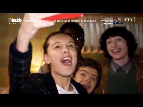 STRANGER THINGS CAST ON 50 MINUTE INSIDE (FRANCE 2019)