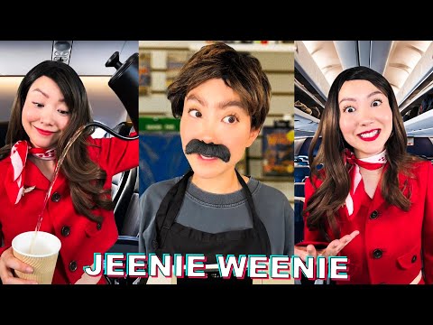 *BEST OF THE MONTH* Jeenie Weenie Flight Attendant Shorts #7 NOVEMBER 24 | Cabin Crew TikToks