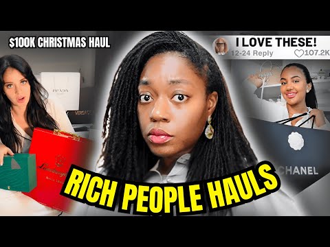 These Luxury Rich TikTok Christmas Hauls Are Completely Insane