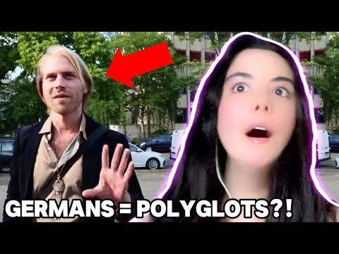 How many languages do Germans speak? REACTION!