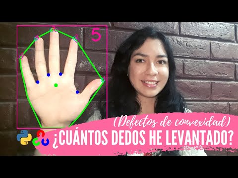 🖐️ COUNTING FINGERS ✌️ (Using convexity defects) | Python - OpenCV