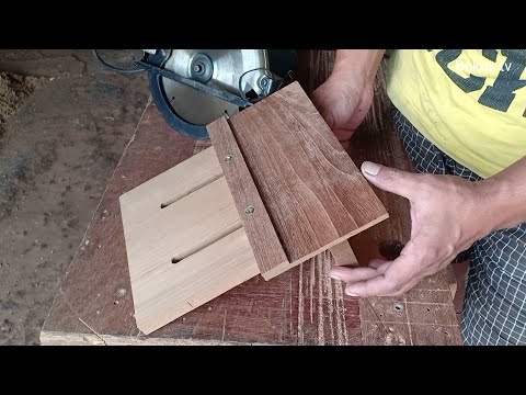 Woodworking tools hacks // Circular saw guide