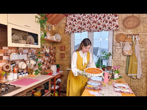 The Art of Cozy Living in the Countryside| Small Joys of Life in a Cottage Home: Cooking & Sewing