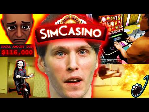 Jerma Plays SimsCasino & Tortures His Gambling Guests