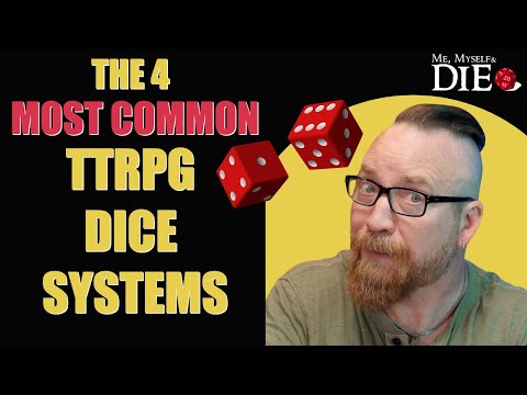 4 of the Most Common TTRPG Dice Systems
