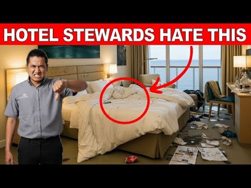 HOTEL SECRETS: 14 Things Your Cabin Steward Secretly HATES You're Doing