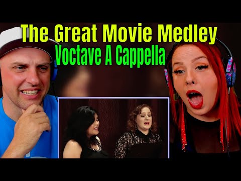 The Great Movie Medley - Voctave A Cappella | THE WOLF HUNTERZ REACTIONS