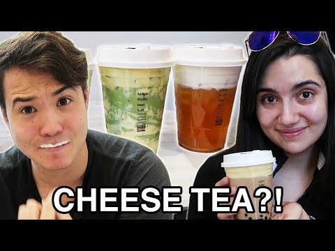 We Tried Instagram Cheese Tea