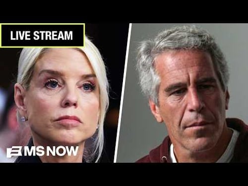 LIVE: AG Bondi testifies at House hearing amid scrutiny over Epstein files