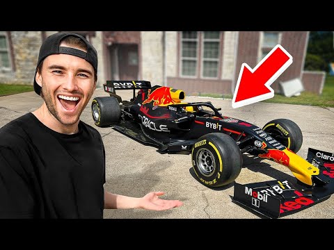Red Bull delivered an F1 car to my House!
