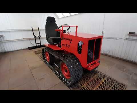 Crawler mini tractor
