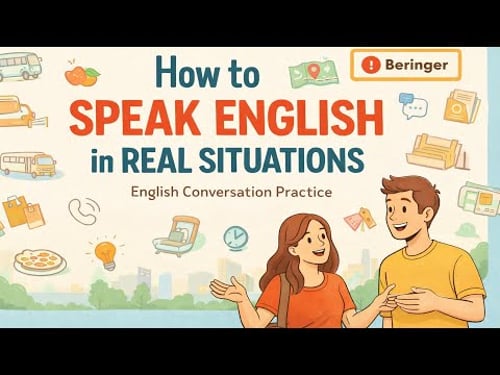How to Speak English in Real Situations - English Conversation Practice | Podcast English
