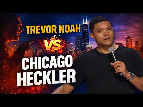 Chicago Heckler Crossed The Line… Trevor Noah Didn’t Hold Back | Stand-up Comedy