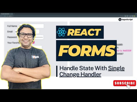 React Forms: How To Handle State With A Single Change Handler?