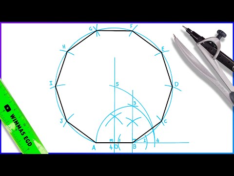 How to draw a Decagon