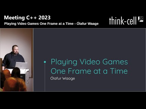 Playing Video Games One Frame at a Time - Ólafur Waage - Meeting C++ 2023