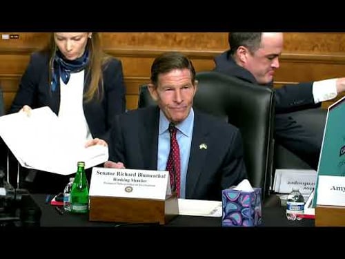 WATCH: Blumenthal gives opening statement in forum on DHS use of force