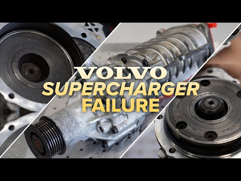 Volvo T6 & T8 VEP-4 Engine Supercharger Teardown - A Look Inside The Eaton TVS R410