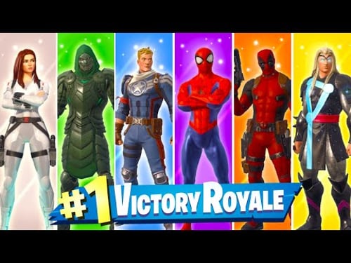 The *RANDOM* Marvel Mythic Challenge in Fortnite!