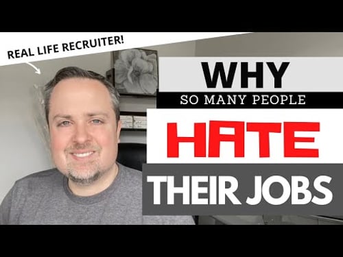 Work To Live? Why So Many People Hate Their Jobs.