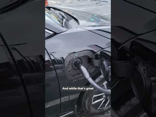 Tesla Superchargers aren't great for the Toyota bZ's front right NACS port