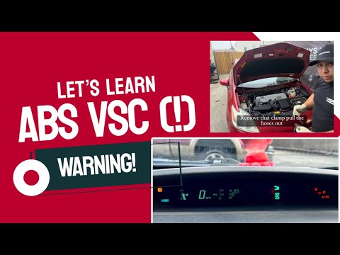 How to fix code c1391 Toyota Prius ABS VSC (!)