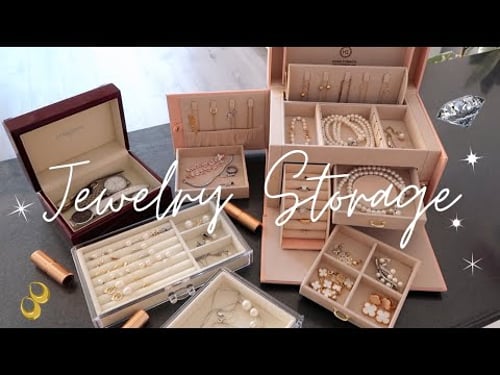 JEWELRY STORAGE AND ORGANIZATION | FINE JEWELRY COLLECTION