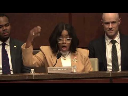 Rep. Jasmine Crockett: Trump Pardoned Rapists & Pedophiles — And Republicans Call It Law & Order