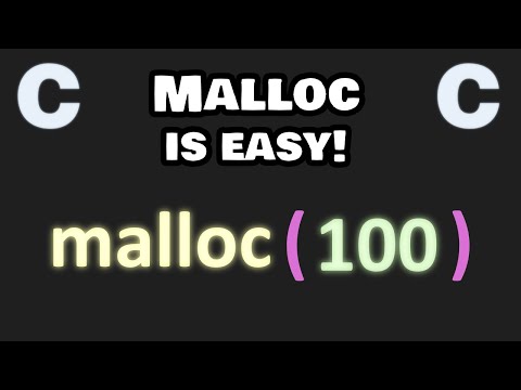 Malloc in C is easy! 🏢