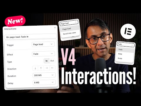 New Elementor Animations - Version 4 - with Beta 3.34