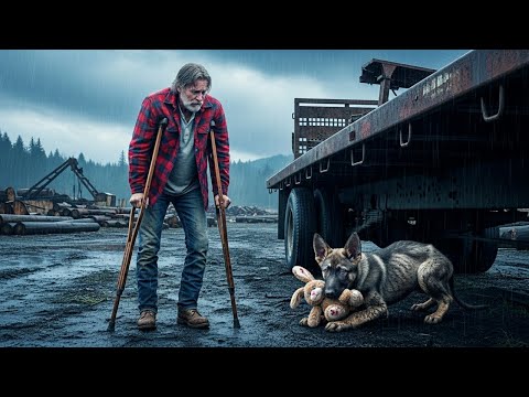 This Abandoned Puppy Only Had a Rabbit Toy — What a Wounded Veteran Did Will Melt Your Heart