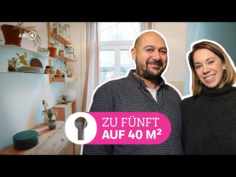 Fünfköpfige Familie lebt in Einzimmerwohnung – Tiny Living & Minimalismus | ARD Room Tour