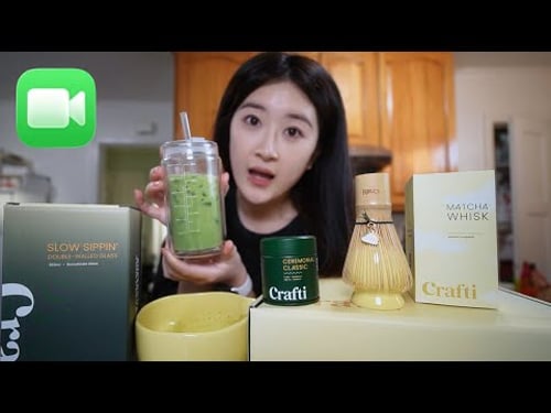 Make matcha with me | New matcha kit
