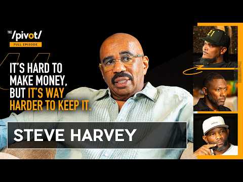 Steve Harvey on life journey, homelessness to fame, family, regrets & breaks down in tears|The Pivot