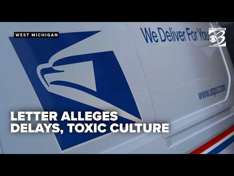 USPS put on notice after letter alleges delays, toxic work culture