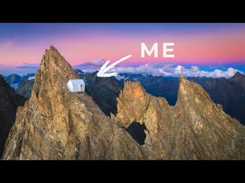 Overnight in World's Most Remote Cabin