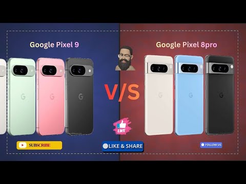 Google Pixel 8 Pro vs Google Pixel 9 | Full Comparison | Camera, AI Features, Performance