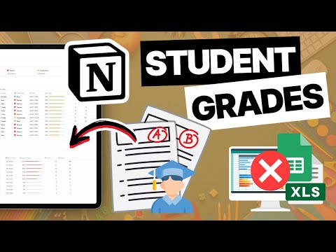 Build a Student Grades Tracker with Notion