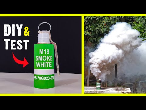 DIY Powerful Smoke Effect! | White Smoke Test