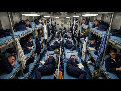 The Crazy Ways Aircraft Carrier Crews Sleep, Shower & Eat You Never Knew Existed