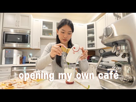 turning my home into a cafe