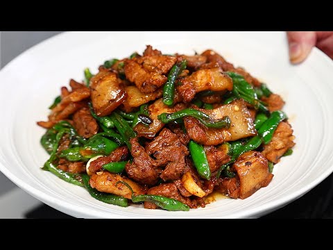 一道很好吃的辣椒炒肉,简单又下饭!