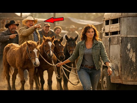 Rancher Mocked Female Veteran for Buying Four Sickly Fillies — One Year Later, the Town Fell Silent